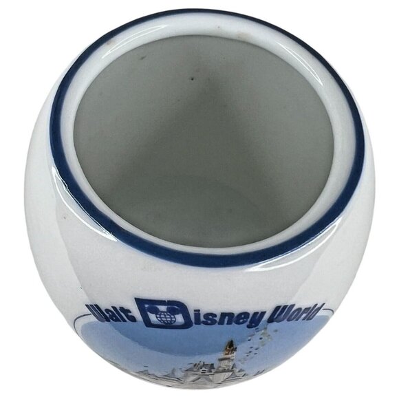 Walt Disney World Toothpick Holder Cinderellas Castle Shot Glass Souvenir VTG - Picture 7 of 7